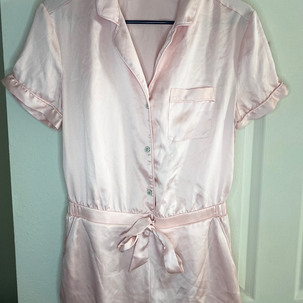 Victoria Secret Silk Romper